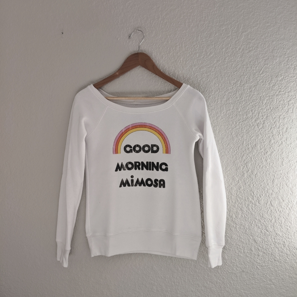 Recycled Karma 100% cotton fleece sweatshirt xs